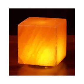 Himalayan Salt Cube Salt Lamp - Usb - 3 In