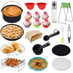 Homgen 17pcs General Air Fryer Accessories Set