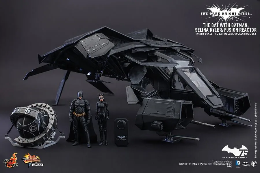 Hot Toys - The Dark Knight Rises:1/12th scale The Bat Deluxe Collectible Set