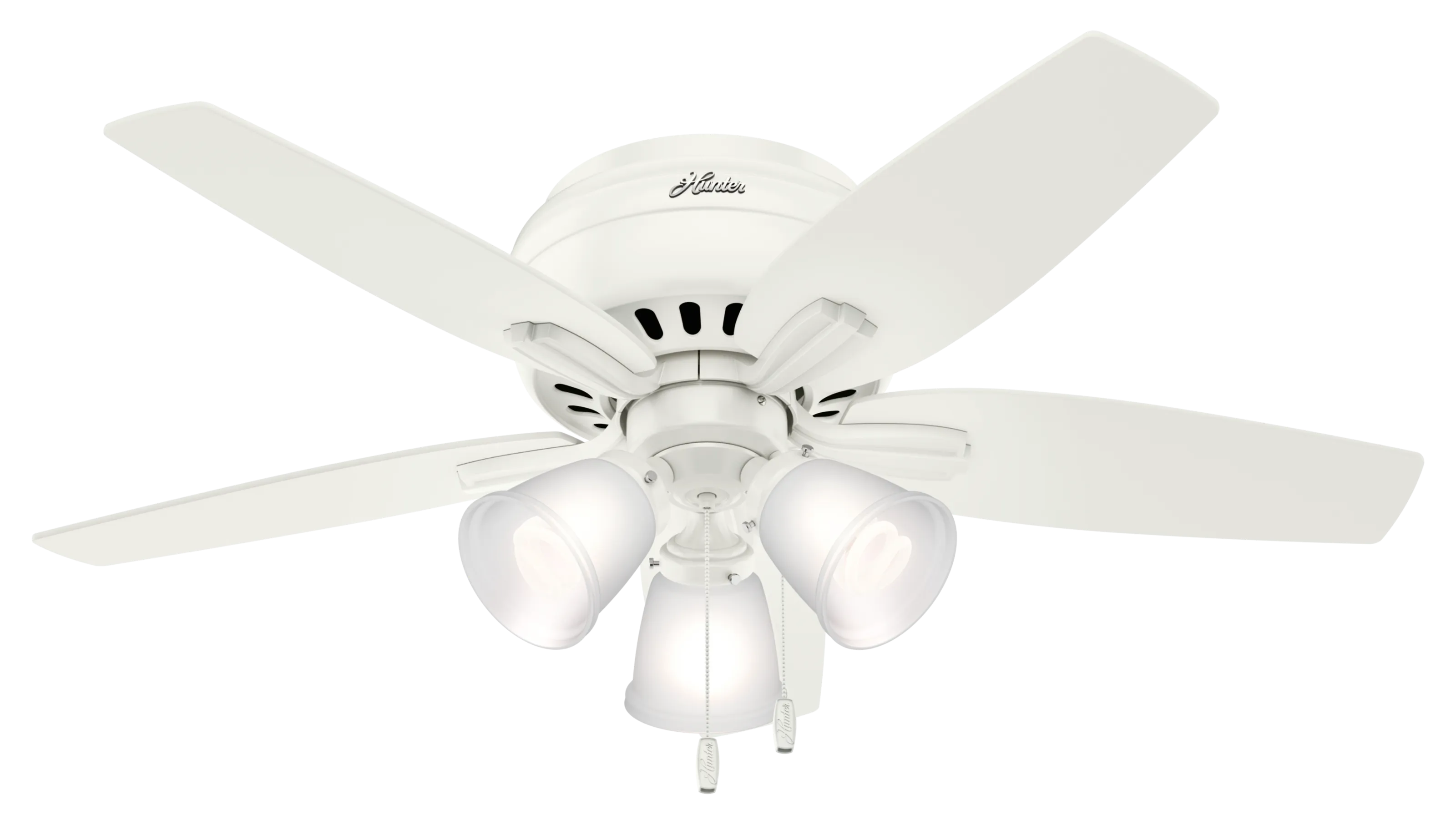 Hunter 42 inch Newsome Ceiling Fan with LED Light Kit and Pull Chain