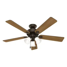 Hunter Fans Swanson with LED Light 52 inch Bronze Ceiling Fan