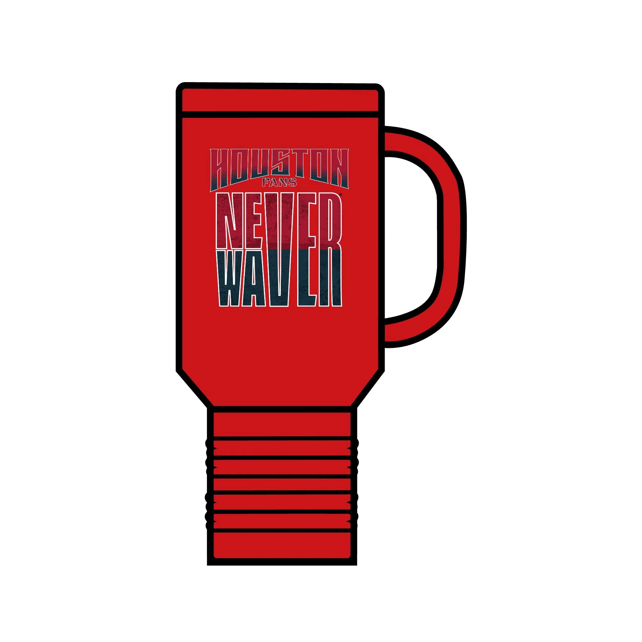 Huston Fans Never Waver Insulated Travel Mug, 40oz