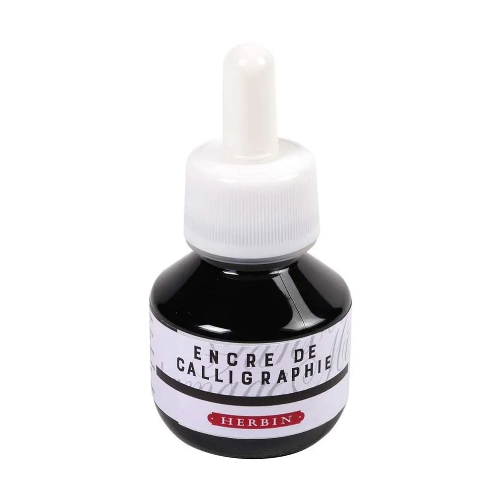 J Herbin Ink Bottle (50ml) - Calligraphy Ink (Encre De Calligraphie)