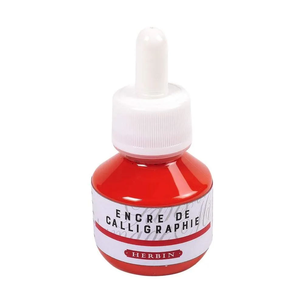 J Herbin Ink Bottle (50ml) - Calligraphy Ink (Encre De Calligraphie)