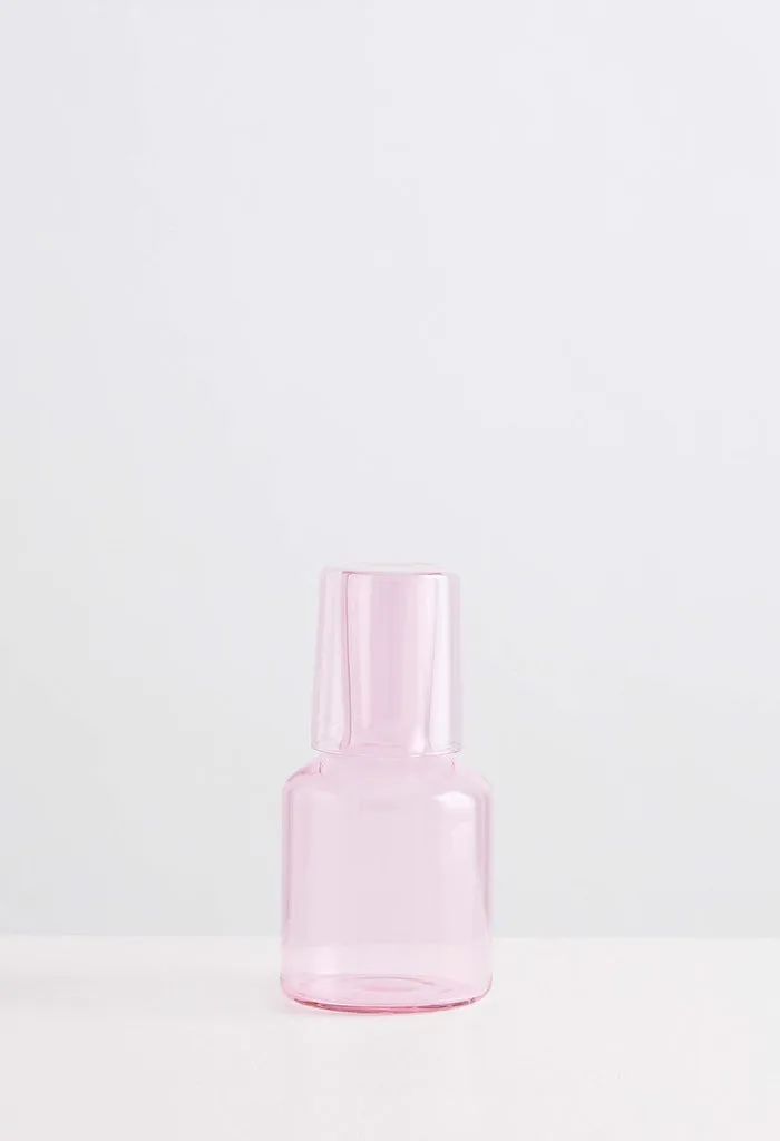 J'ai Soif Carafe & Glass - Pink