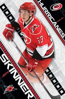 Jeff Skinner "Sniper" Carolina Hurricanes Poster - Costacos Sports