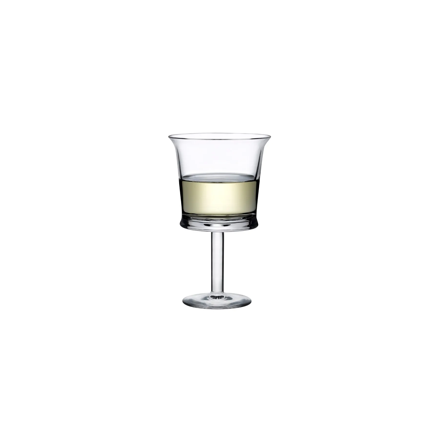 Jour Set of 2 White Wine Glasses