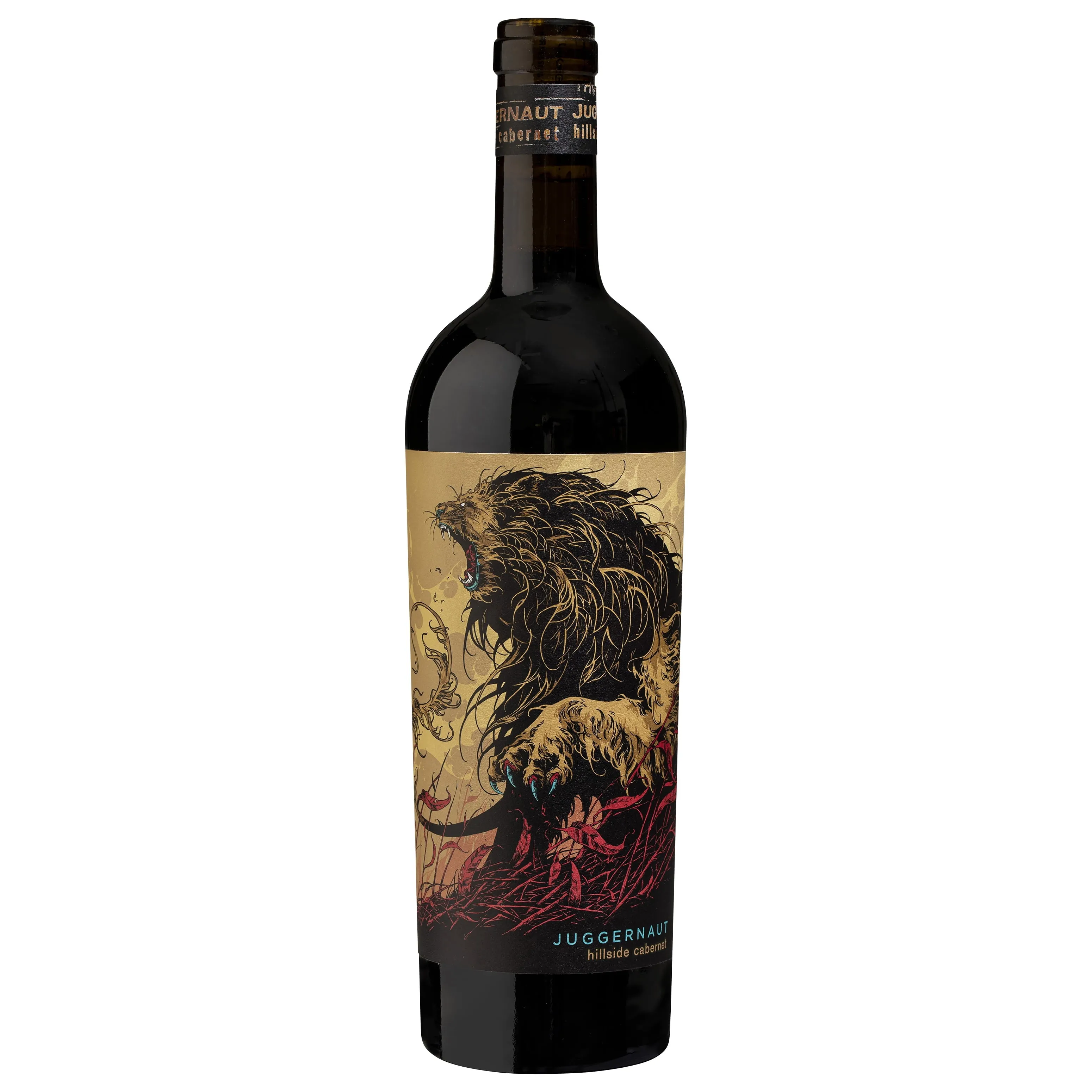 Juggernaut Cabernet Sauvingon Red Wine, California, 14.5% ABV, 750ml Glass Bottle, 5-150ml Servings