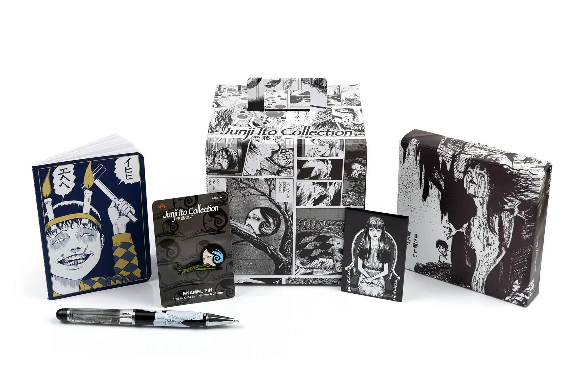 Junji Ito Collectors LookSee Gift Box | Includes 5 Themed Collectibles