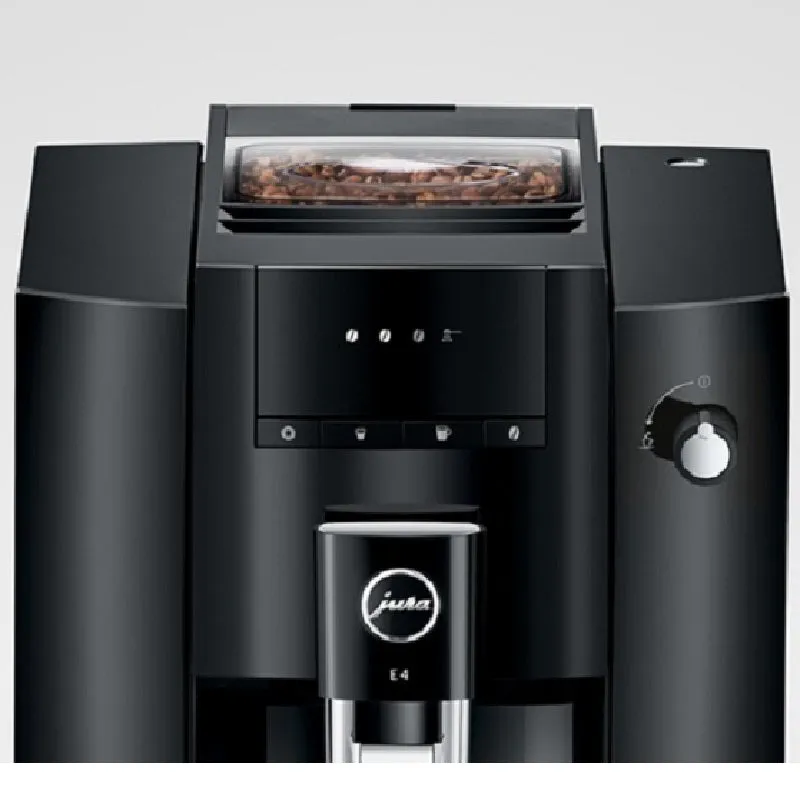 Jura E4 Automated Coffee and Espresso Maker - Black Finish