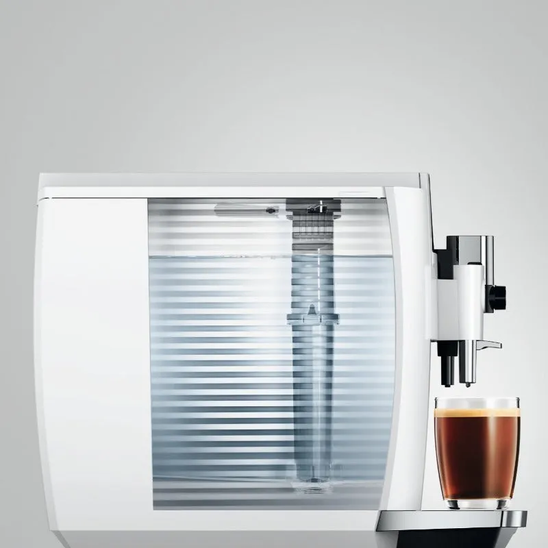 Jura E8 Coffee Maker Piano White