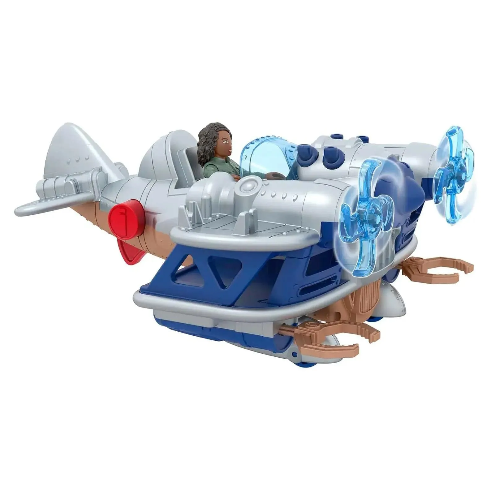 Jurassic World Air Tracker Kayla & Plane Set Missile Launcher 20cm