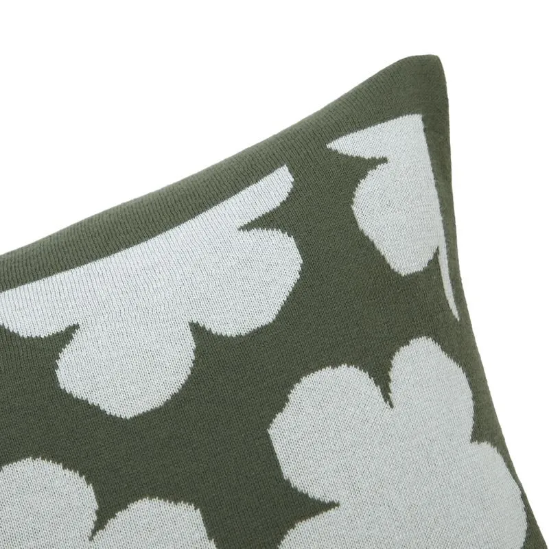 K Hanadot Kaki Decorative Pillow by Kenzo Paris