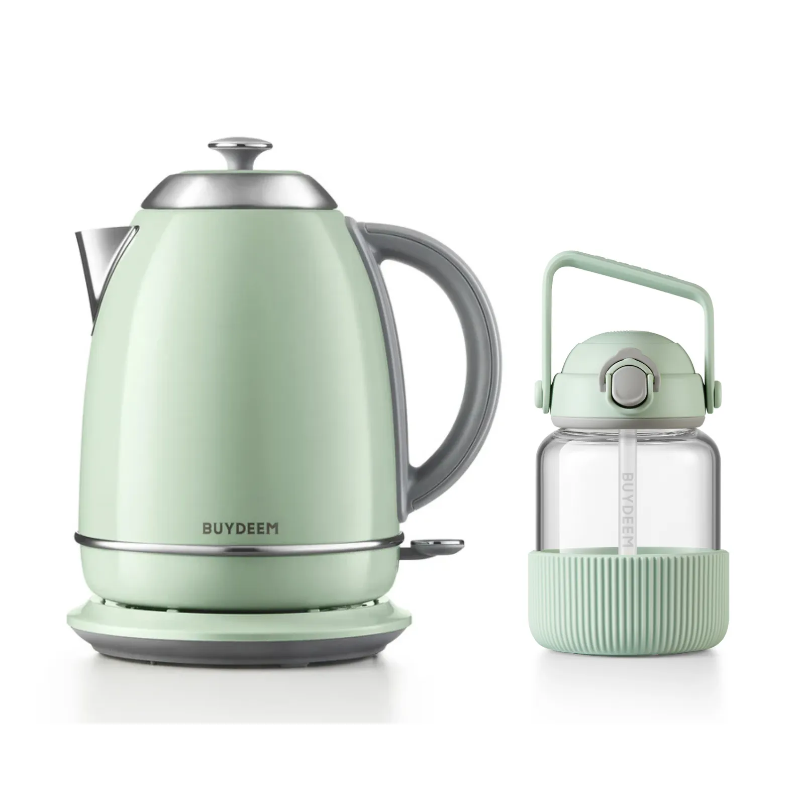 K640 Kettle with Pop-up Straw Glass Bottle - Bundle Offer