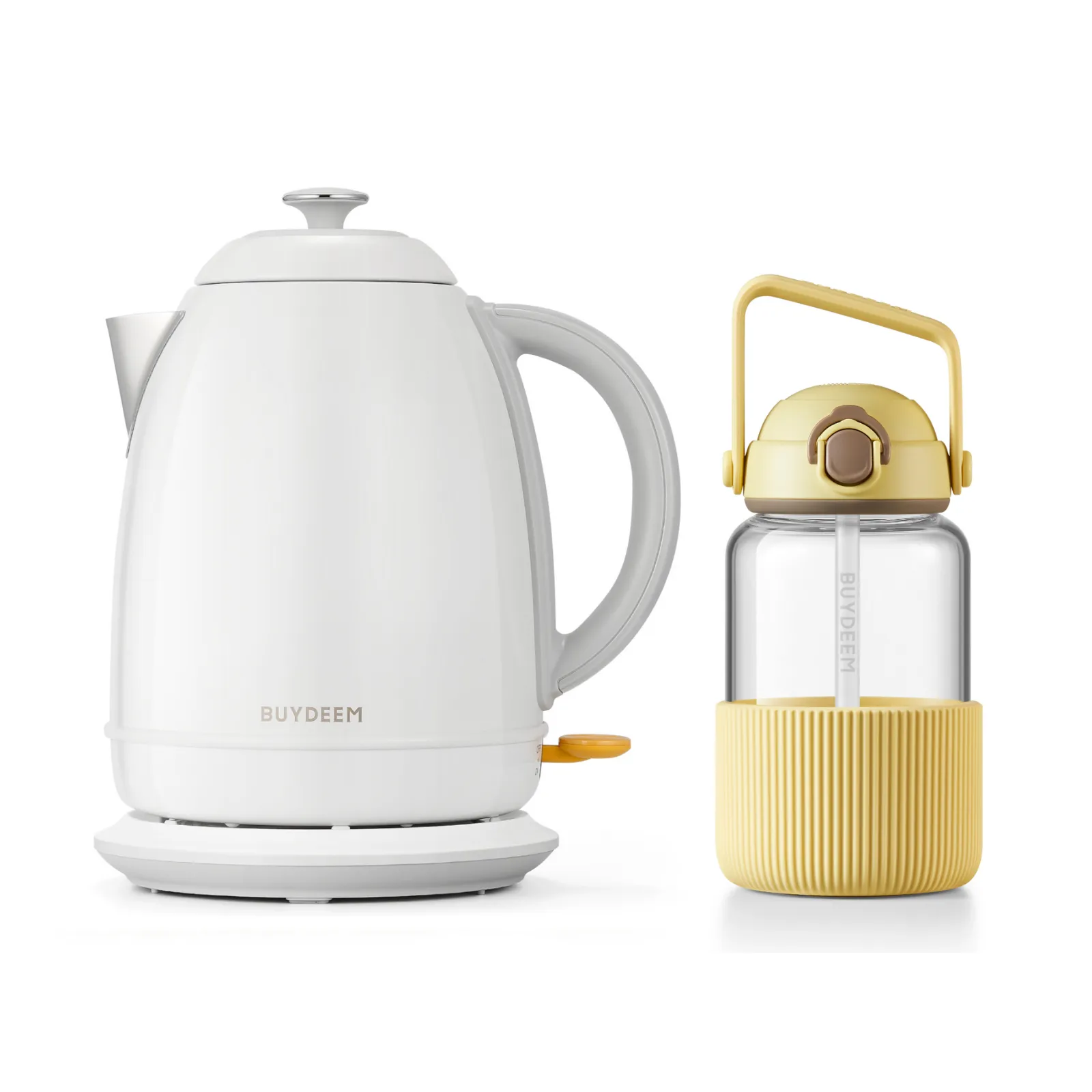 K640 Kettle with Pop-up Straw Glass Bottle - Bundle Offer