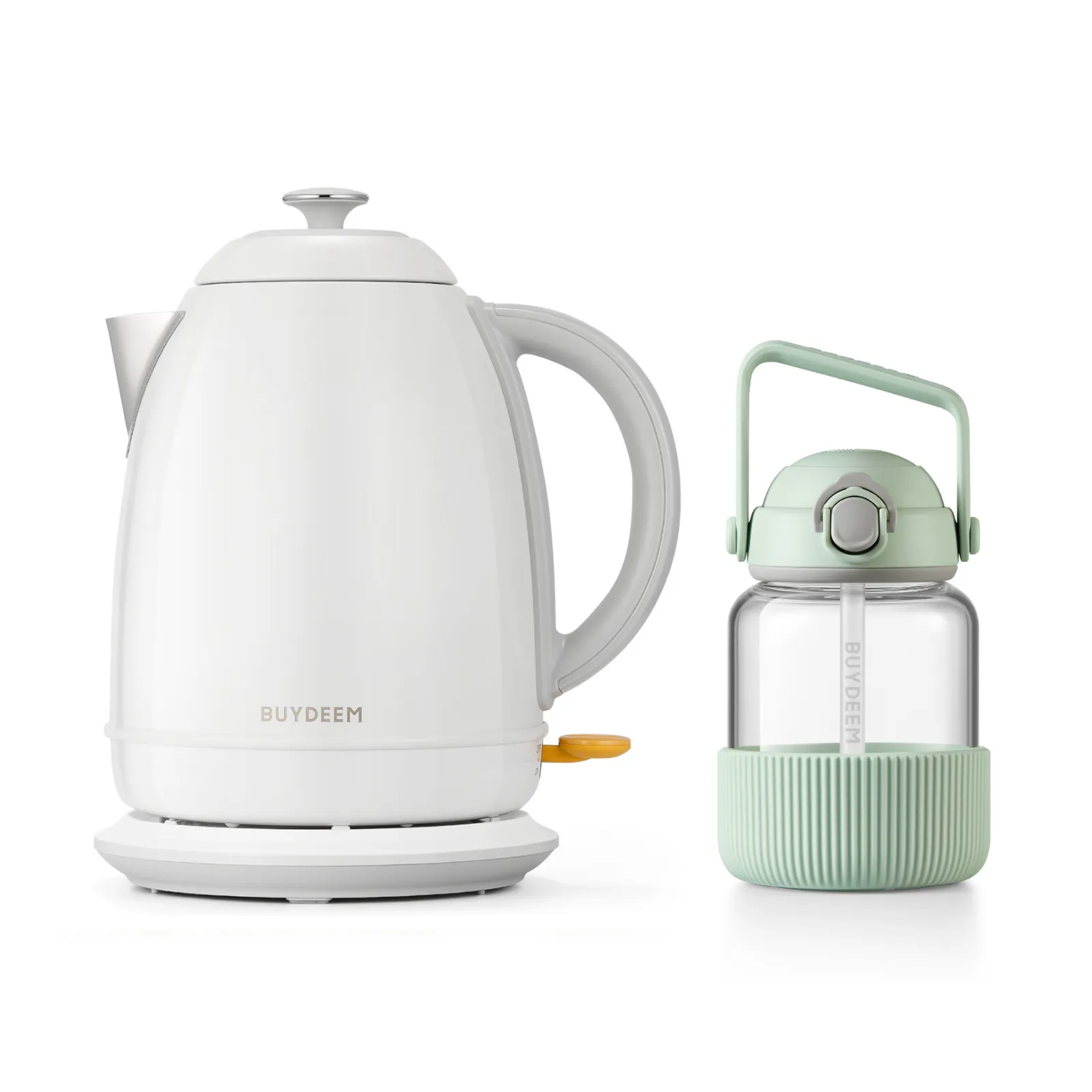 K640 Kettle with Pop-up Straw Glass Bottle - Bundle Offer