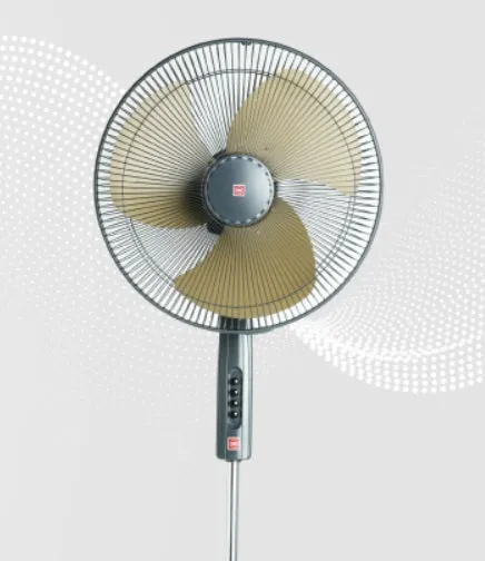 Kdk P40US Stand Fan (16 Inch) W Gold Metal Blade