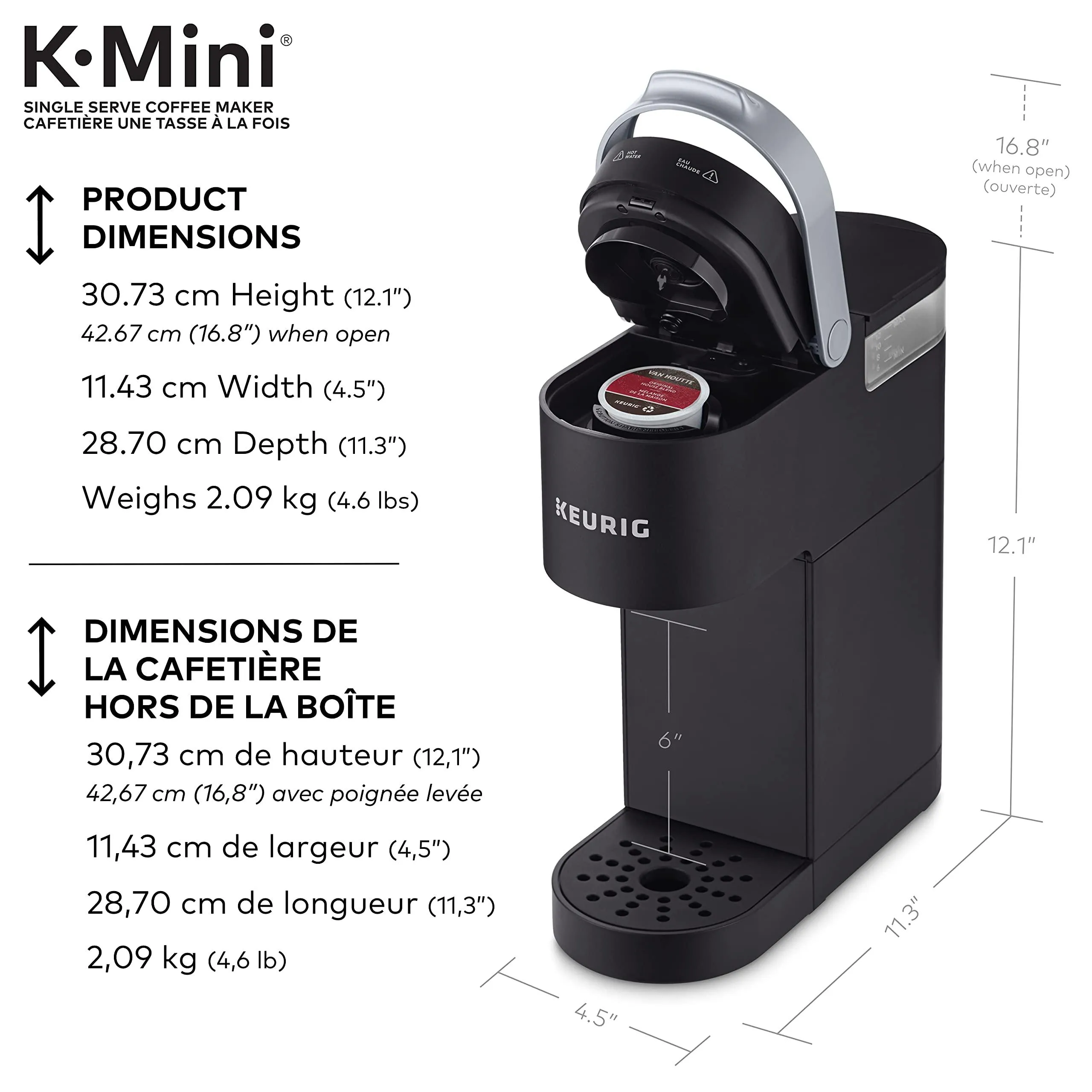 Keurig K-Mini Single Serve K-Cup Pod Coffee Maker