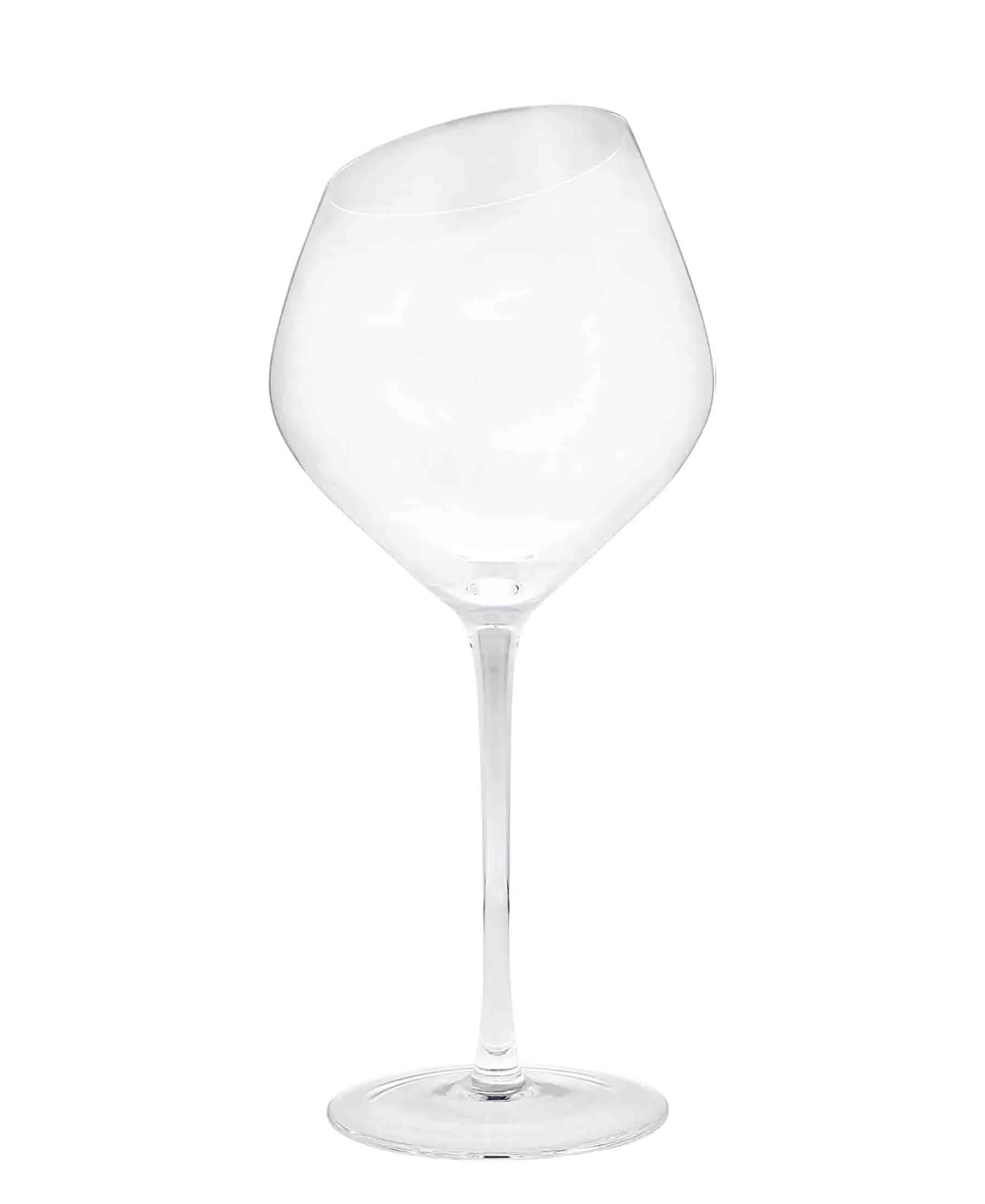 Kitchen Life 500ml Patrick Slanted Wine Glass - Clear