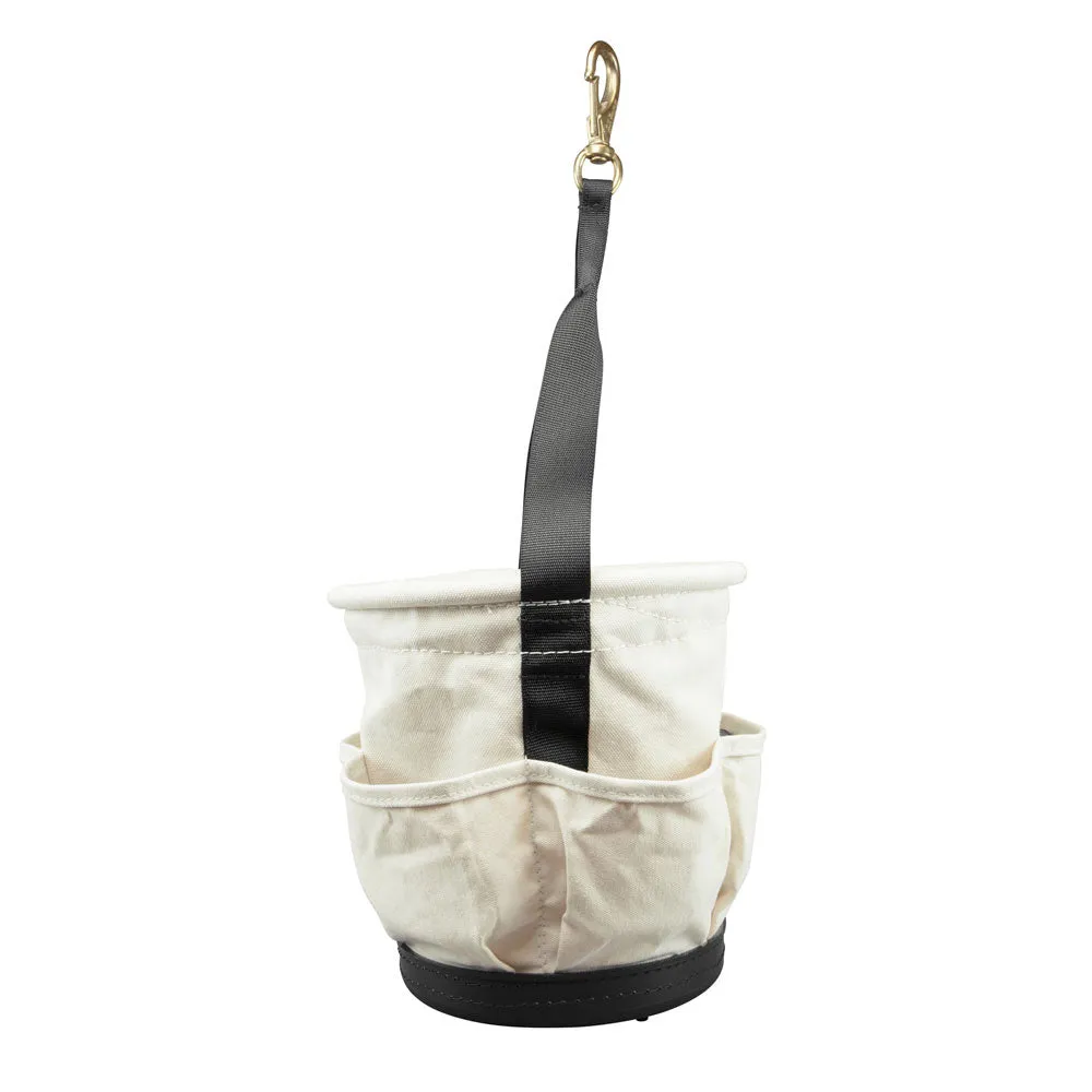 Klein Tools 5171PS Heavy-Duty Tapered Wall Bucket 4 Pockets