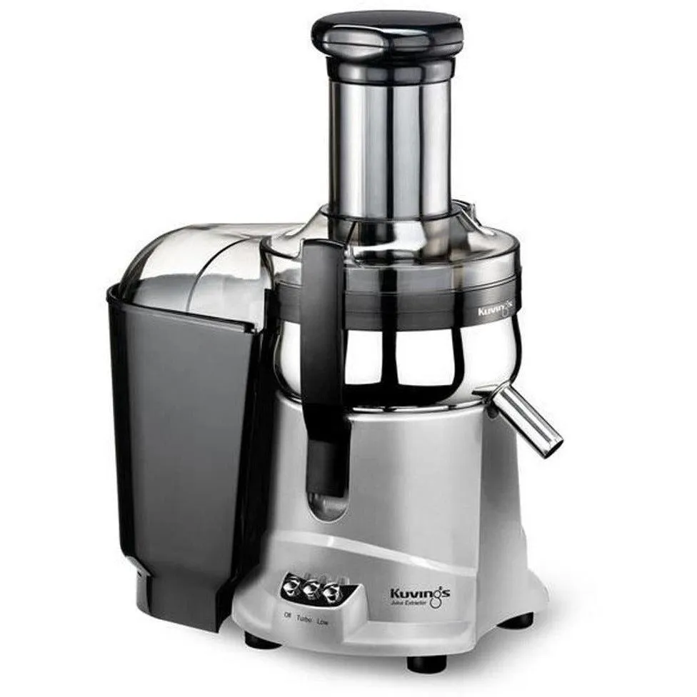 Kuvings NJ-9500U Centrifugal Juicer, Silver or Black