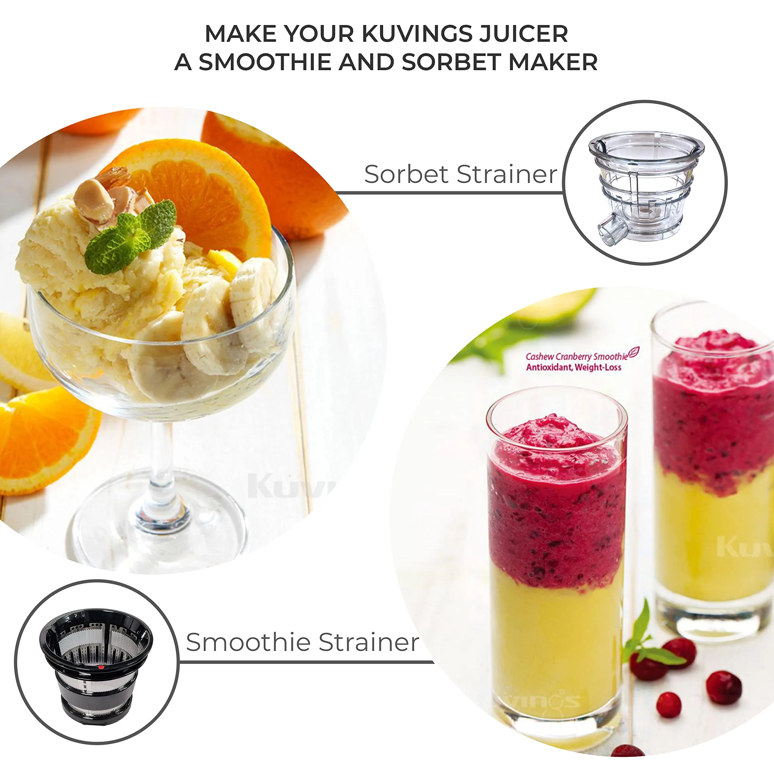 Kuvings REVO830 Black Luxury Cold Press Whole Slow Juicer (2023 New Launch), World's First Juicer with Patented Automatic-Cutting Auger to reduce juicing time, 12 Years Manufactuer Warranty, 240W