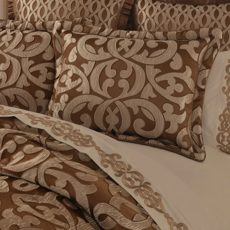 La Boheme Copper Comforter Set