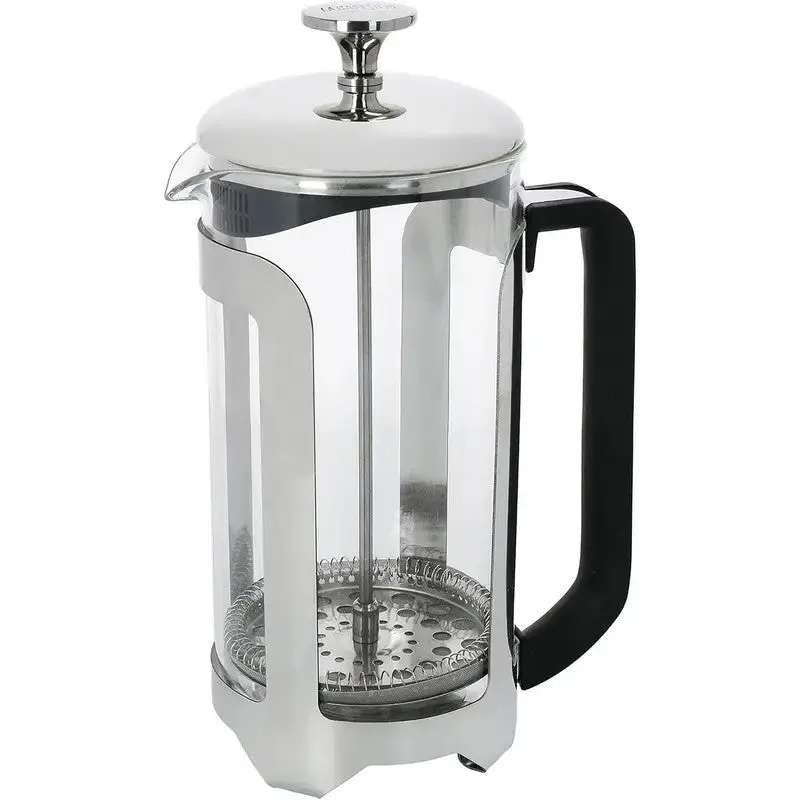 La Cafetière Roma Cafetiere, 8-Cup, Stainless Steel Finish