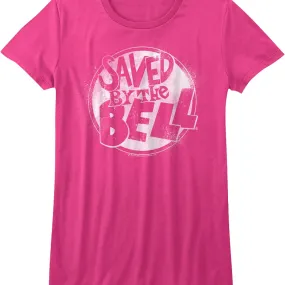 Ladies Pink Saved By The Bell Shirt