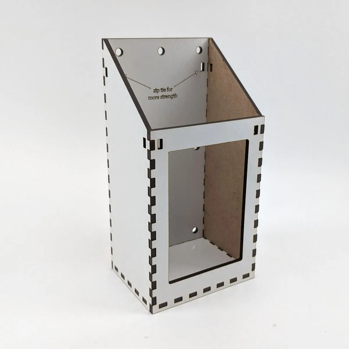 Laser Cut MDF Bottle Holder for Chlorhexidine Spray