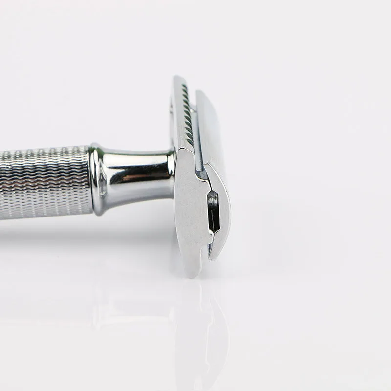 Long-lasting manual shaver with 10 pieces double-sided blades