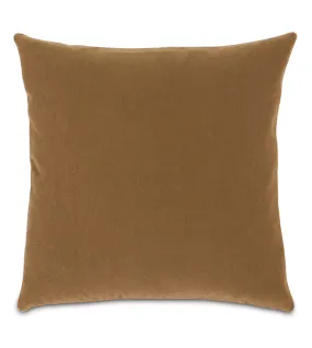 Luxury Mohair Decorative Pillow Cover in Monarch Gold