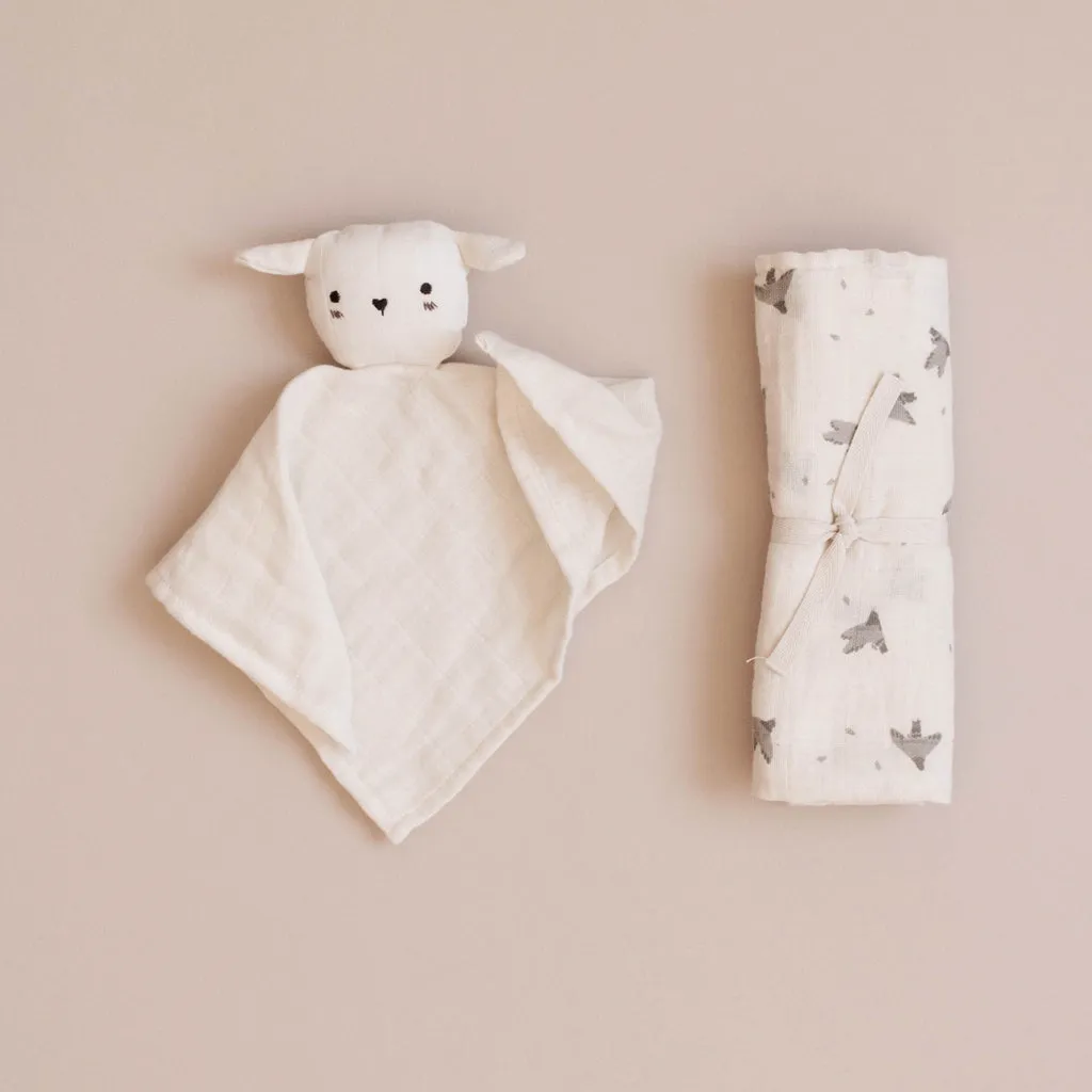 Main Sauvage Cuddle Cloth Lamb