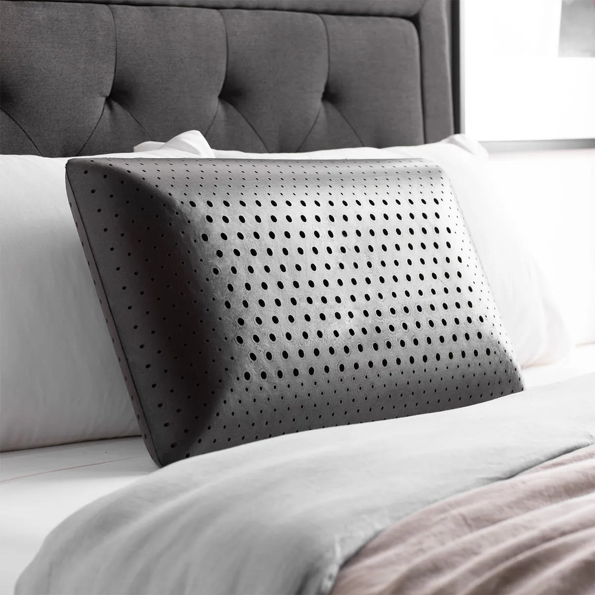 Malouf Zoned ActiveDough®   Bamboo Charcoal Pillow