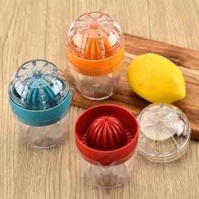 Manual Fruit and Vegetable Juicer Multiple Filter Hole BPA Free  Detachable Fruit Juicing Cup