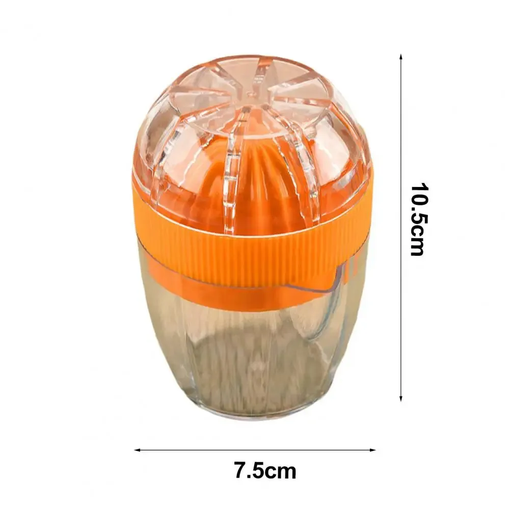 Manual Fruit and Vegetable Juicer Multiple Filter Hole BPA Free  Detachable Fruit Juicing Cup