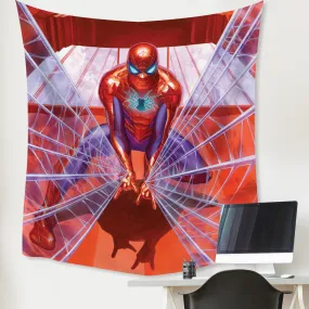 MARVEL ALEX ROSS SPIDERMAN TAPESTRY