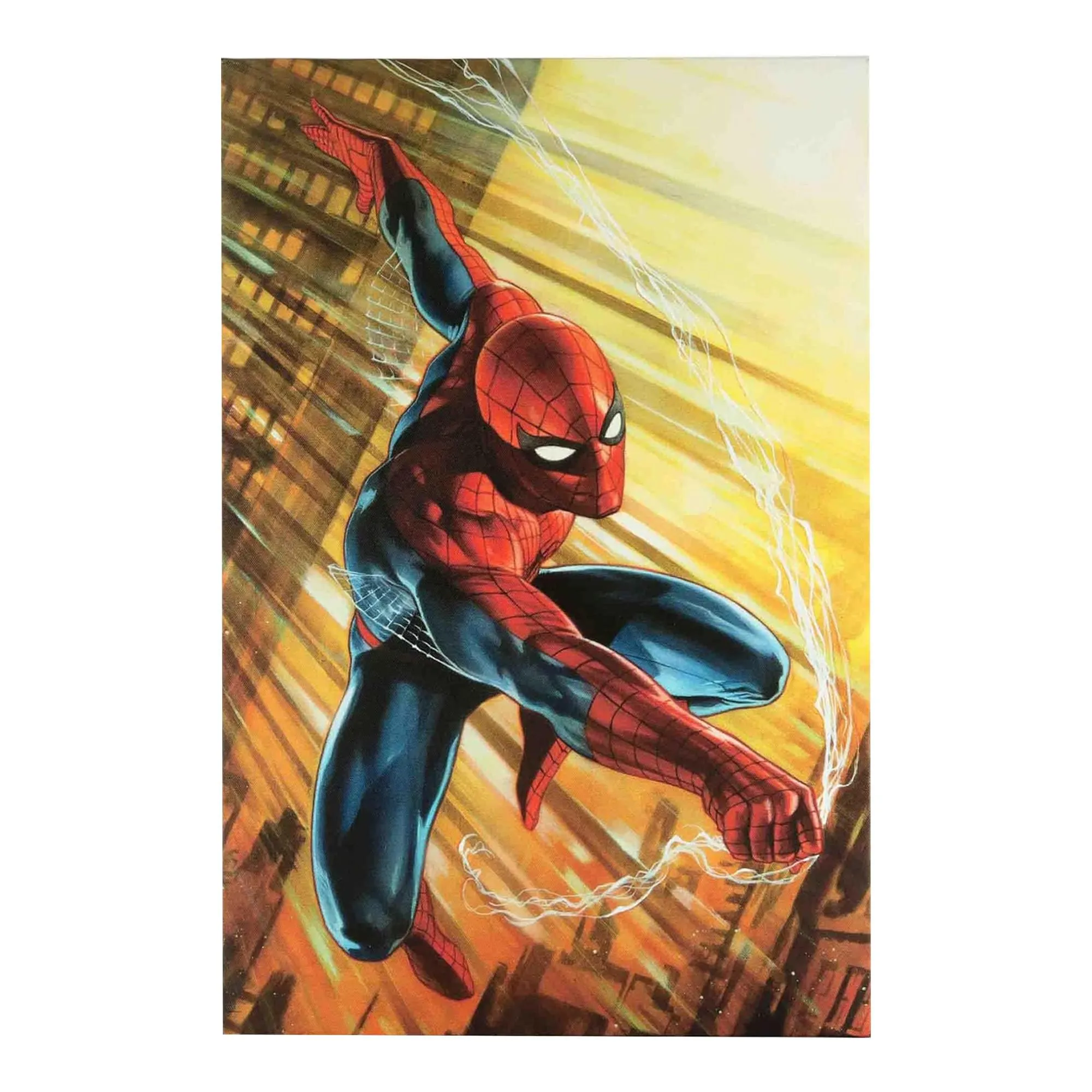 Marvel Spider-Man Web Swing 13 x 19 Inch Framed MDF Wall Art