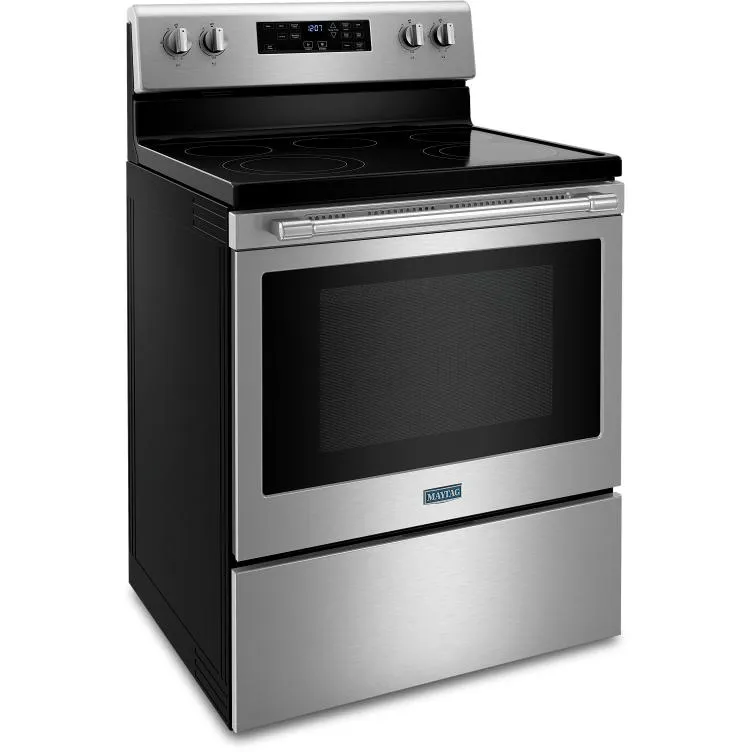 Maytag 30-inch Freestanding Electric Range with Air Fry YMER7700LZ