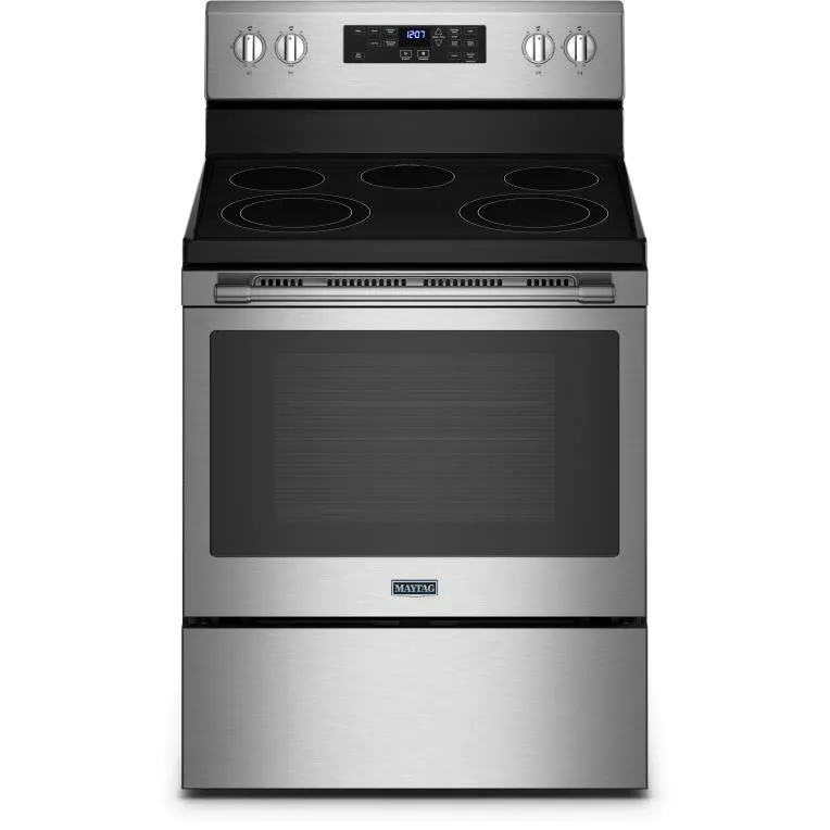 Maytag 30-inch Freestanding Electric Range with Air Fry YMER7700LZ