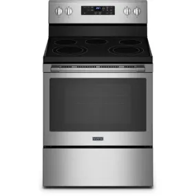 Maytag 30-inch Freestanding Electric Range with Air Fry YMER7700LZ