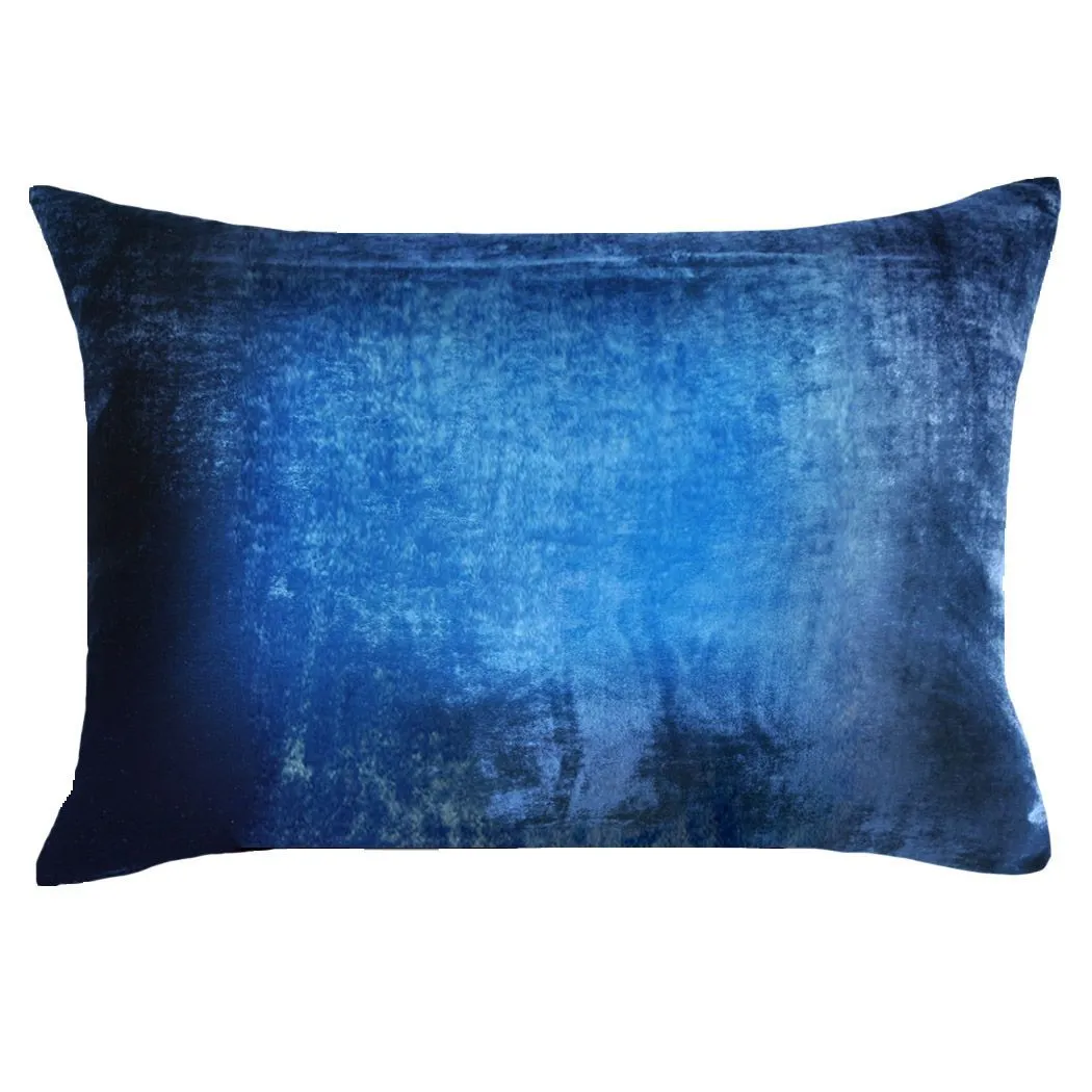 Midnight Ombre Velvet Pillows by Kevin O’Brien Studio