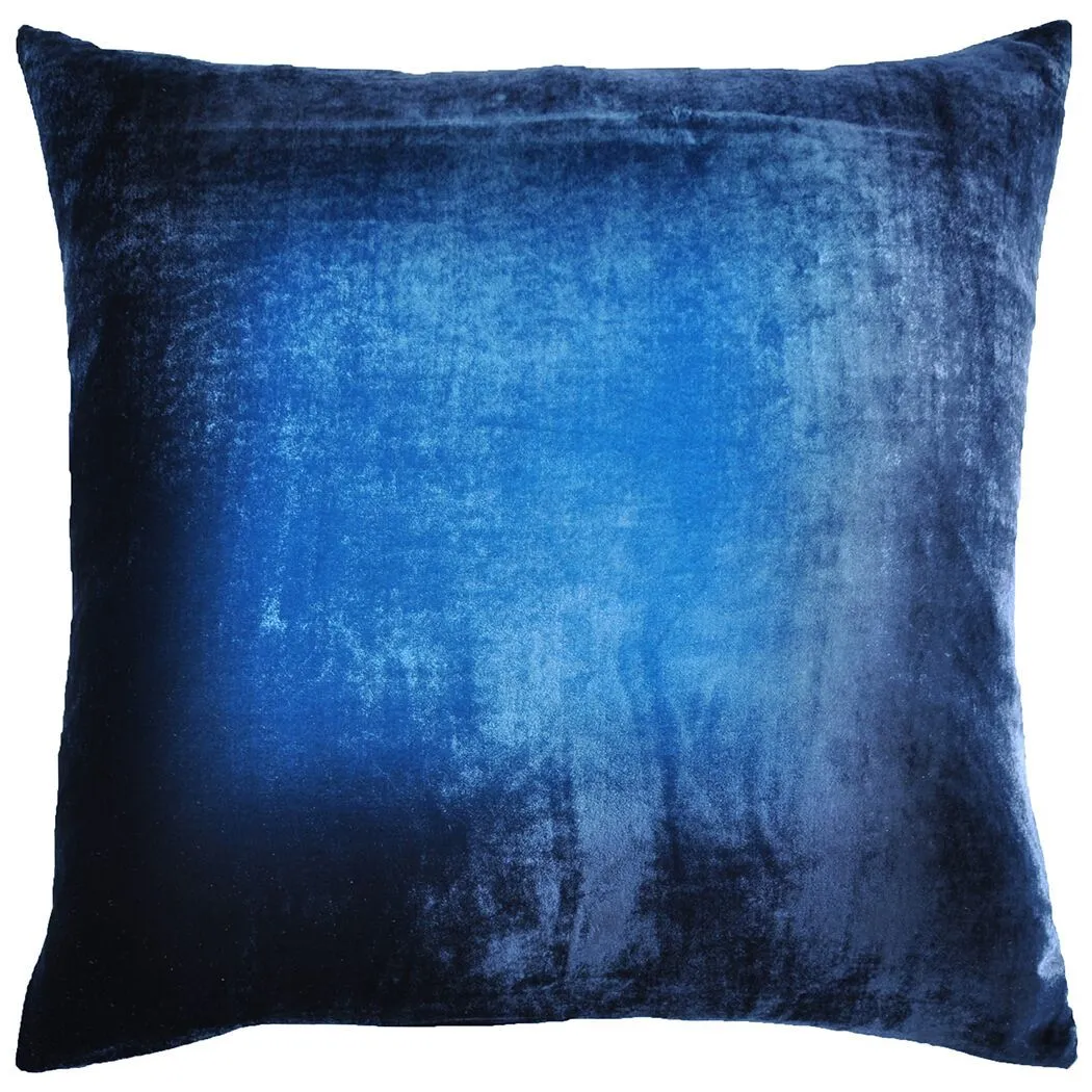 Midnight Ombre Velvet Pillows by Kevin O’Brien Studio