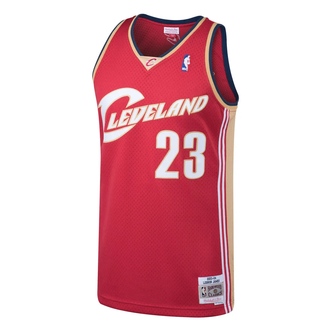 Mitchell & Ness Men's NBA Cleveland Cavaliers LeBron James Swingman Jersey