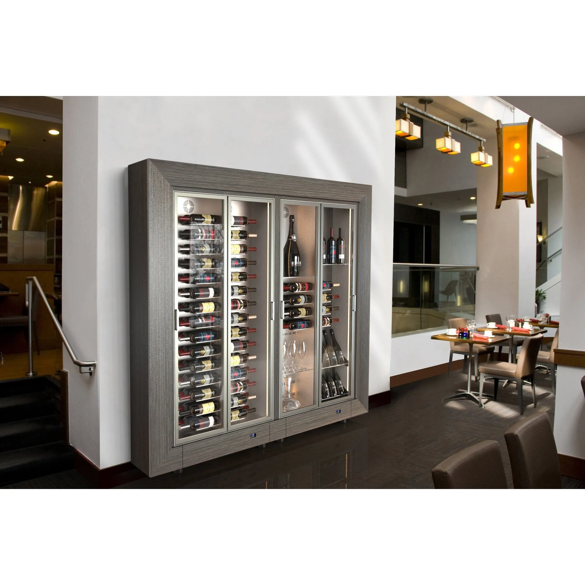 Mod 10 - Built in / Freestanding Wine Wall MD-12 - For Home Use