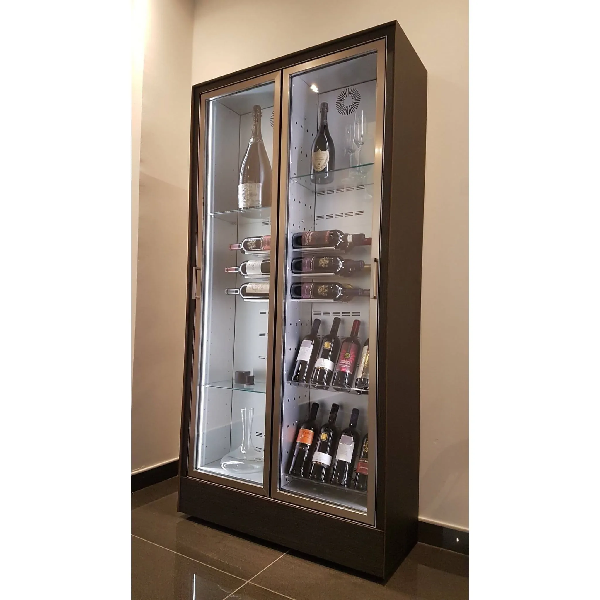 Mod 10 - Built in / Freestanding Wine Wall MD-12 - For Home Use