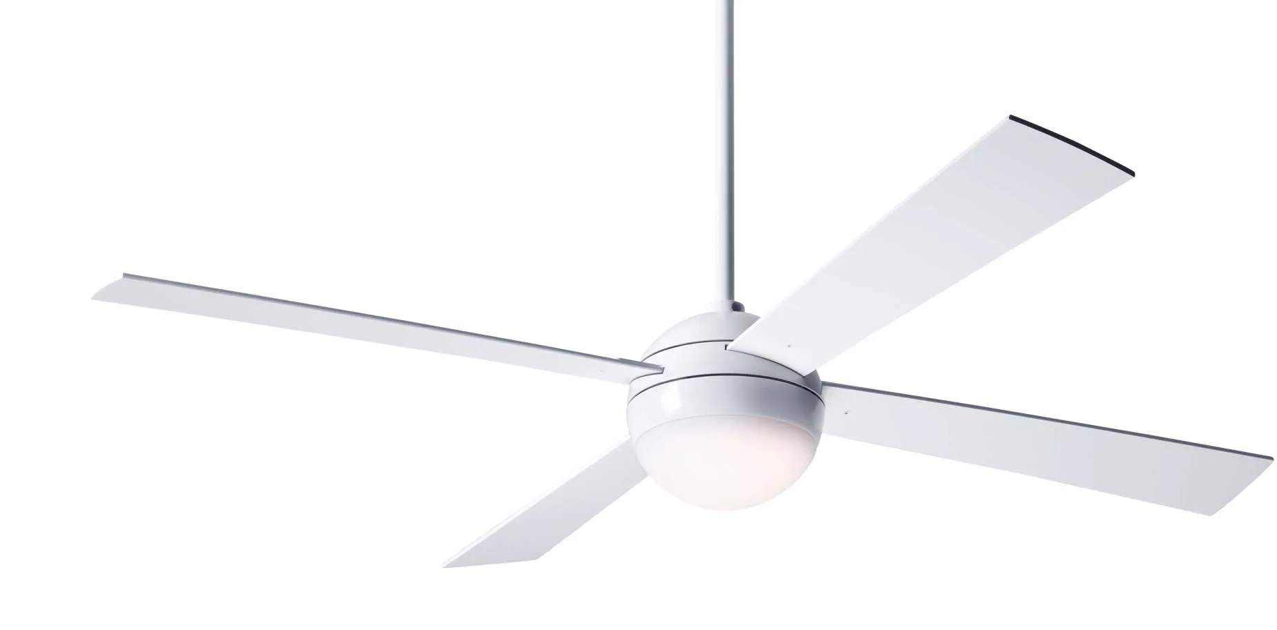 Modern Fan Ball 52" Ceiling Fan with LED Light