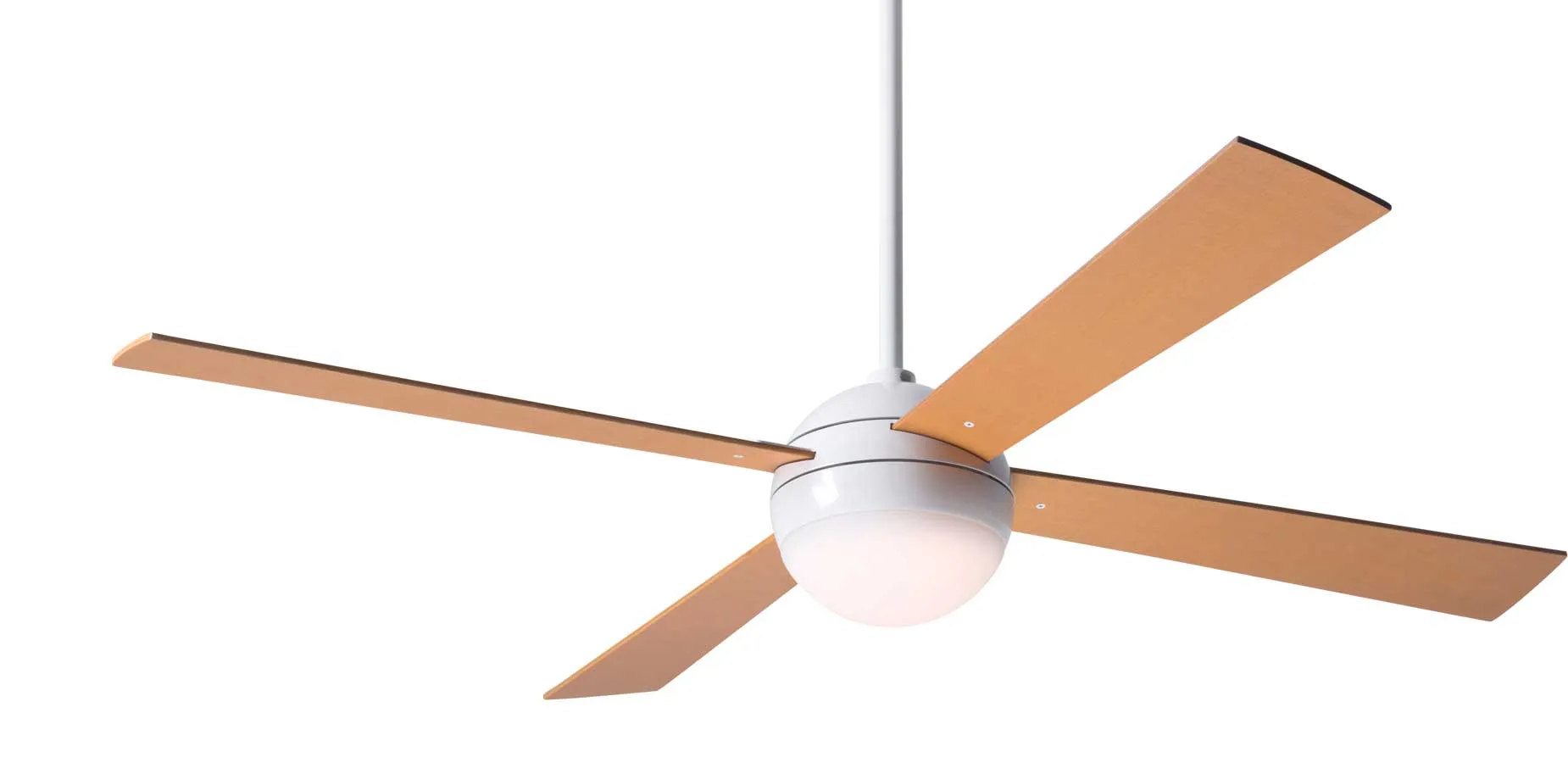 Modern Fan Ball 52" Ceiling Fan with LED Light