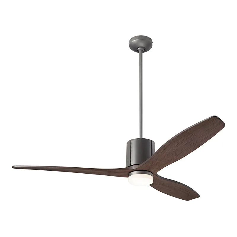 Modern Fan LeatherLuxe DC 54" Ceiling Fan with LED Light Kit