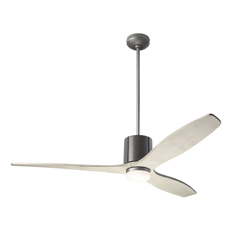 Modern Fan LeatherLuxe DC 54" Ceiling Fan with LED Light Kit